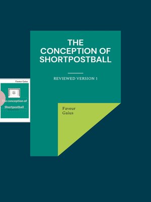 cover image of The conception of shortpostball
